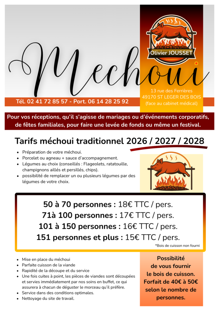 tarif méchoui 49